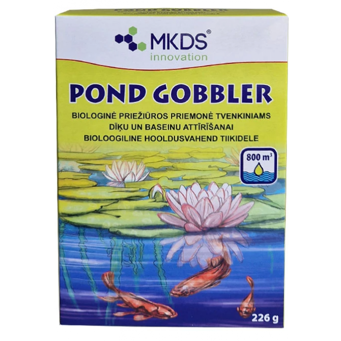MKDS Pond Gobbler baktērijas pret aļģēm 226g