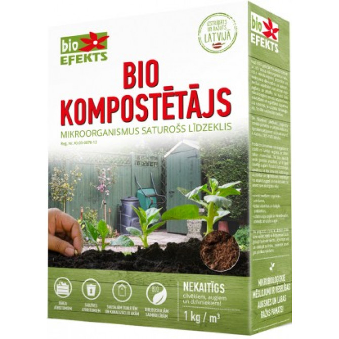 Biokompostētājs 1kg