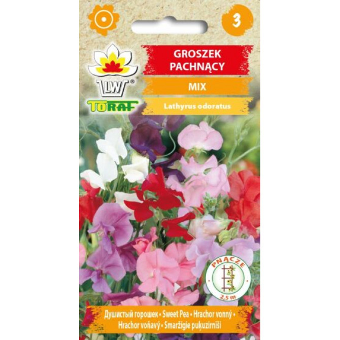Puķu zirņi smaržīgie mix 3g