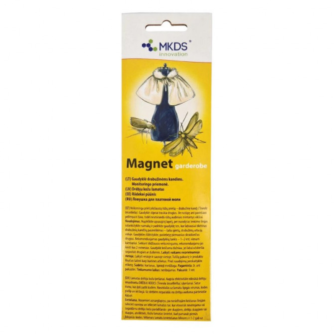 MKDS Magnet Garderobe lipīgie slazdi drēbju kodēm 1gab