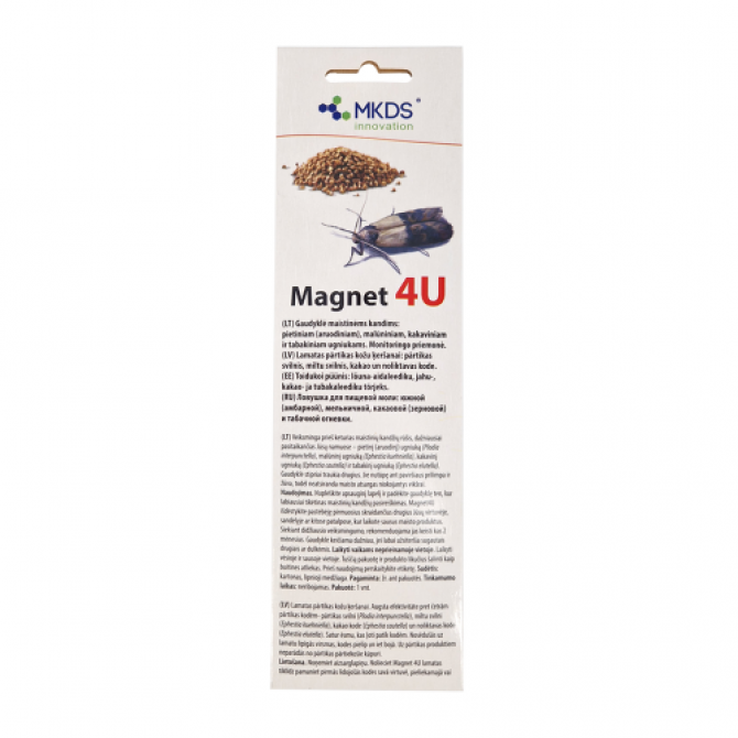 Kodēm (pārtikas) lipīgais slazds Magnet 4U 1gab