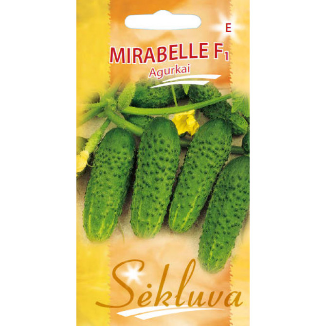 Gurķi MIRABELLE F1, 16 sēkla