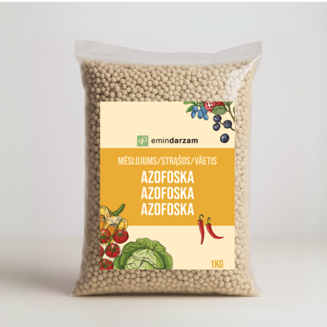Emin Dārzam Mēslojums Azofoska 1kg