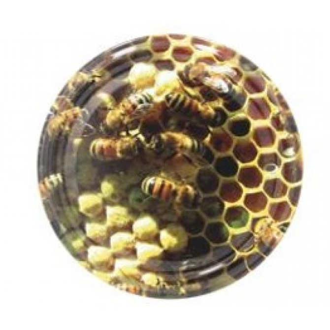 Metāla vāciņš 82mm bitītes uz medus šūnām 50gb