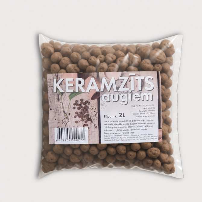 Keramzīta drenāža 2L