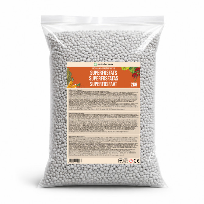 Emin Dārzam Mēslojums Superfosfāts 2kg