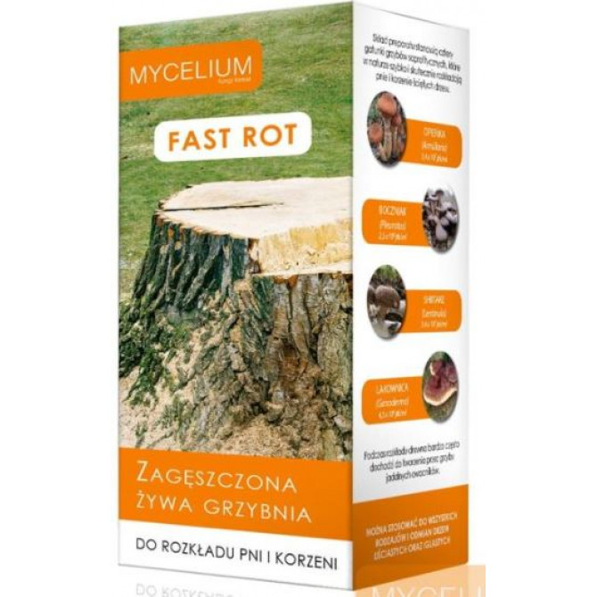 FAST ROT micēlijs celmu un sakņu kompostēšanai 250 ml