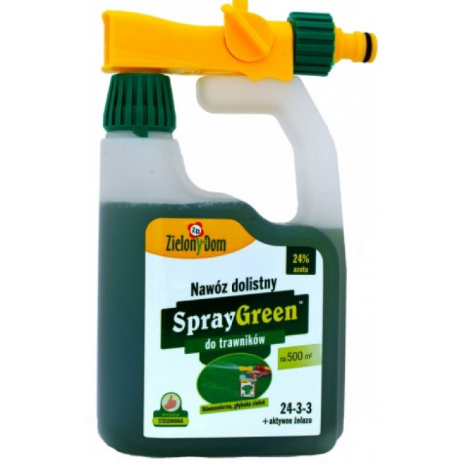 Mēslojums Spray green Zālienam 950ml
